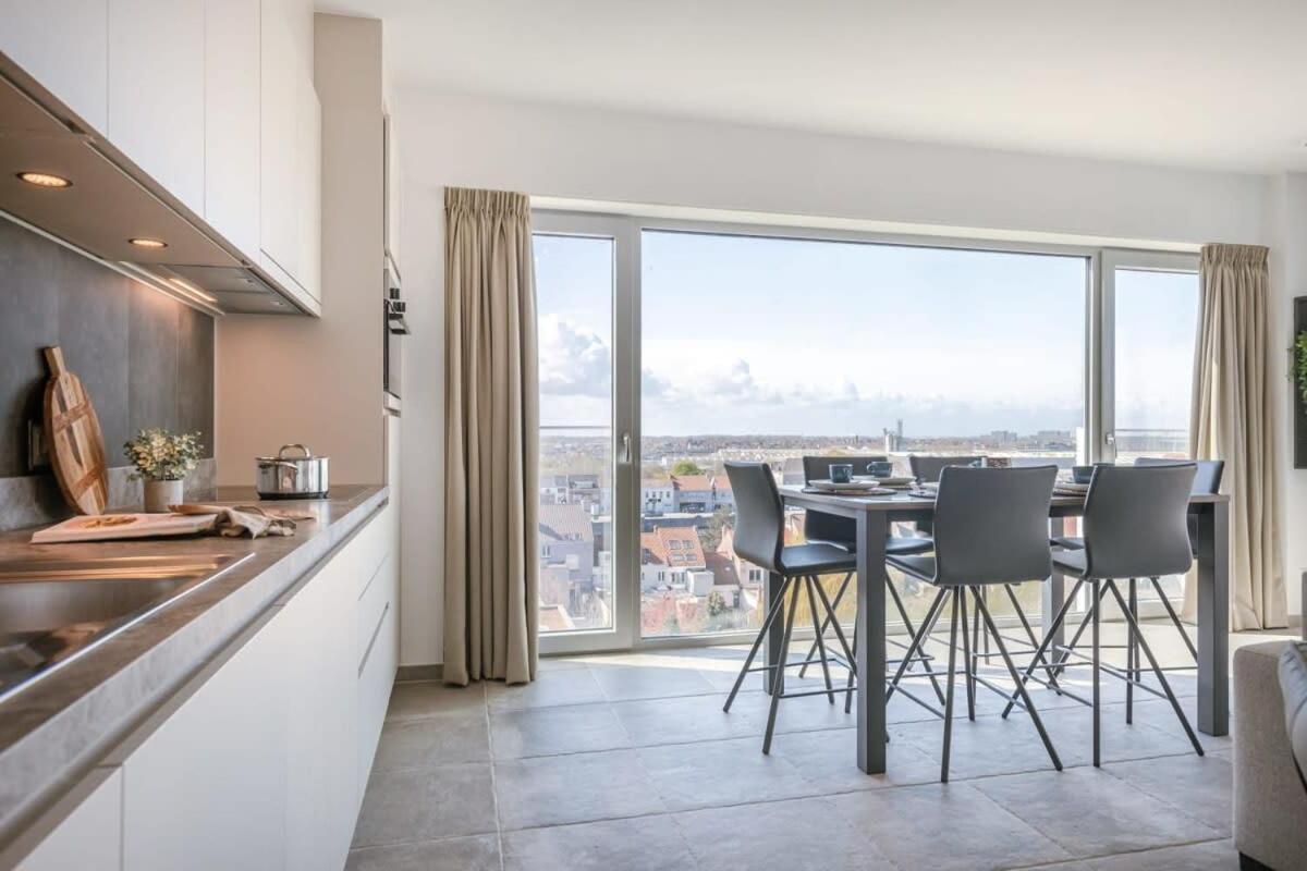 Huswell - Bright Apartment With Seaview Bredene Exterior photo